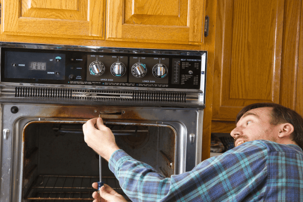 oven not heating repair Scarborough technician checking element
