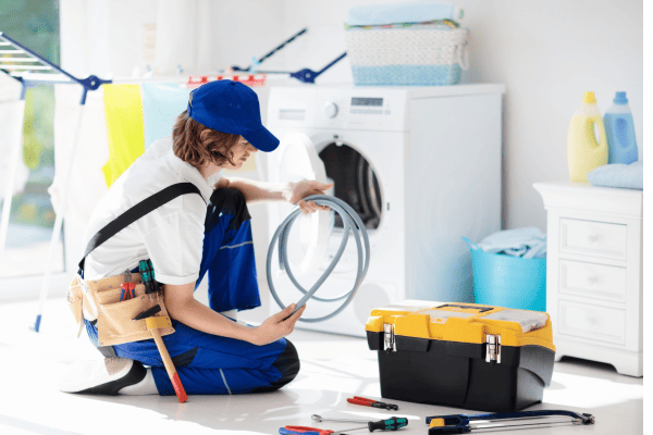 ben & tom appliance repair services 9 (1) certified washer repair technician servicing laundry machine Scarborough